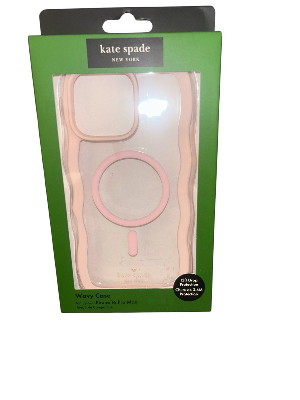 kate spade Pink Wavy MagSafe iPhone Case